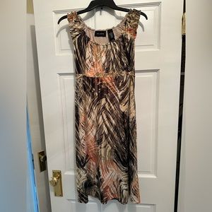 Axcess short multicolored maxi dress. Size M